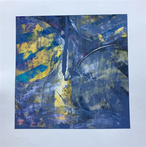 Brent Hanson - Other Worlds, Painting, Acrylic on Paper For Sale at