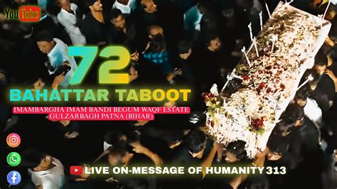 LIVE 72 TABOOT KHITABAT KHATEEB E WILAYAT MAULANA SYED AHMAR