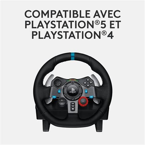 Logitech G Driving Force Volant De Course Compatible Volant Ps