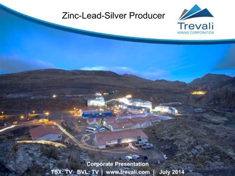 corporate  trevali mining corporation