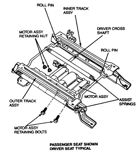 Toyota camry power seat motor