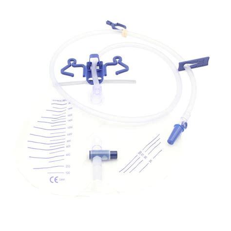 Set de drainage urinaire 11502 series Cathwide Medical gradué