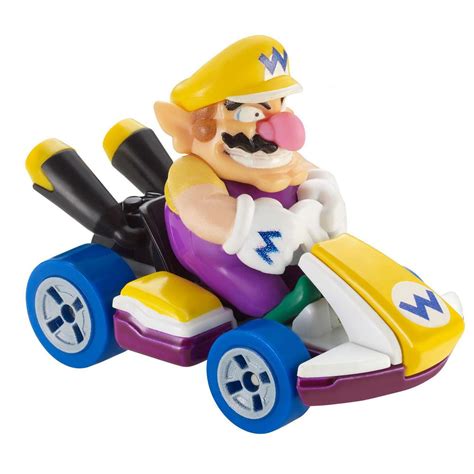 Машинка Hot Wheels Mario Kart Варіо Стандартний Карт GBG GBG Купить Недорого на Bigl ua