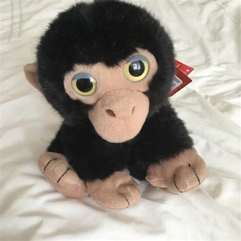 Fluffy monkey toy never used been on storage - Depop