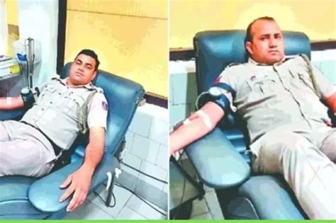 लॉकडाउन के बीच दिल्ली पुलिस के जवानों ने अपना खून देकर बचाई एक खाना