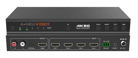 X Uhd K Quad Pip Pop Multiviewer Seamless Video Switcher A