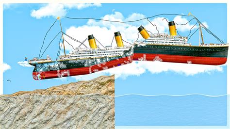 How The Titanic Actually Sank Floating Sandbox YouTube