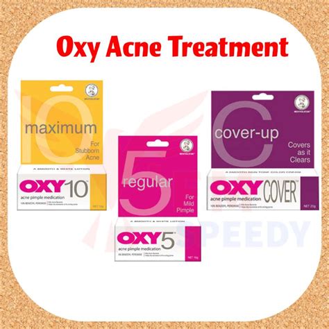 Oxy Acne Pimple Medication Acne Treatment Oxy Cover G Shopee