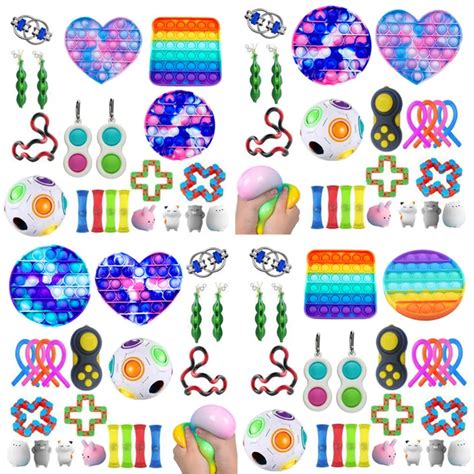 Dropshipping Fidget Toys 20 23 24 27pcs Pack Sensory Toy Set Antistress