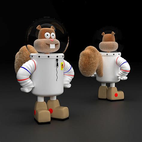 Sandy Cheeks 3D Model CGTrader