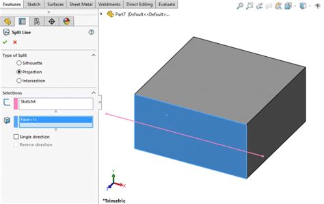 How To Use The Solidworks Split Line Tool