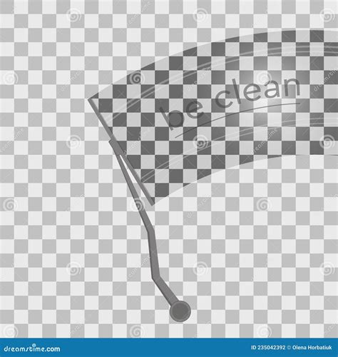Wiper Icon Windscreen Windshield Cleaning Wiper Vector Art