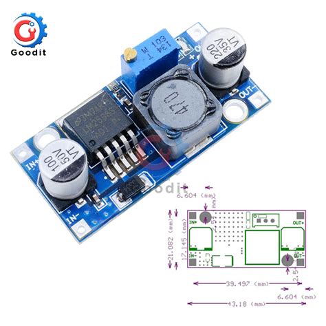 LM2596s DC DC Step Down Power Supply Module 3A Adjustable Module LM2596