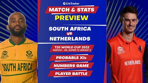 South Africa Vs Netherlands T20 World Cup 2022 Match 40 Super 12 Group 2 Youtube