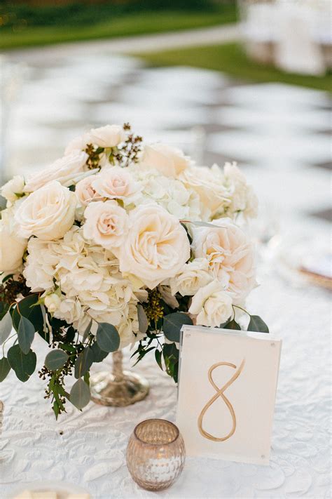 Blush And Ivory Centerpiece Elizabeth Anne Designs The Wedding Blog