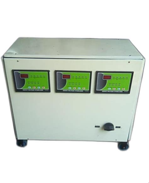 Kva Three Phase Air Cooled Servo Voltage Stabilizer For Industrial