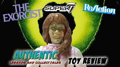 The Exorcist Regan Macneil Super7 Reaction Action Figure Toy Review