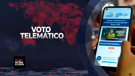 Mil Ecuatorianos En El Exterior Pueden Registrarse Y Acceder Al Voto