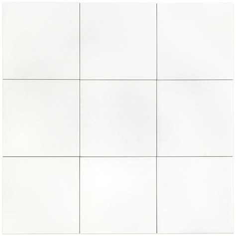 Bond Tile Sheffield White 8 In X 8 In Matte Porcelain Floor And Wall Tile 9 Pieces 3 87 Sq