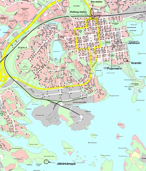 Kuopio Map - Finland