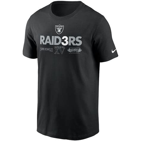 Mens Las Vegas Raiders Nike Black Hometown Collection Raid3rs T Shirt