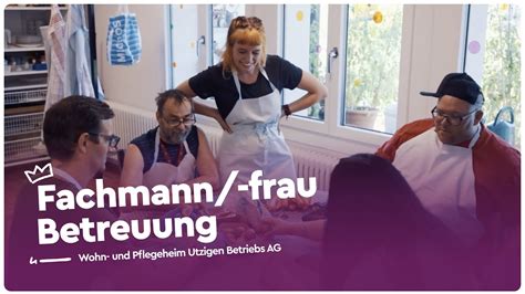 Ausbildung Im Sozialen Bereich Als Fachmann Frau Betreuung