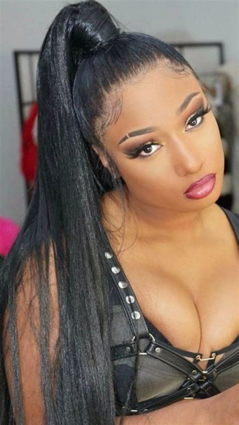 Megan Thee Stallion Hairstyles | Hair styles, Megan, Weave hairstyles