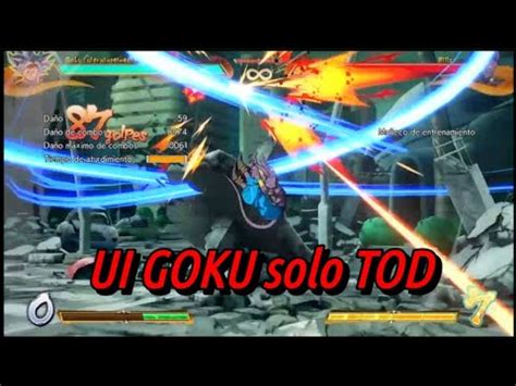 DBFZ UI GOKU Solo TOD Patch 1 32 YouTube