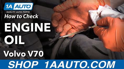 How To Check Engine Oil 00 07 Volvo V70 Youtube