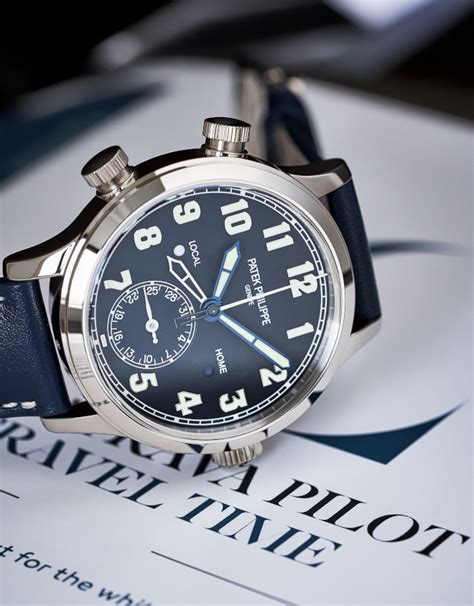 New Patek Philippe Calatrava Pilot Travel Time Ref 7234G Watch