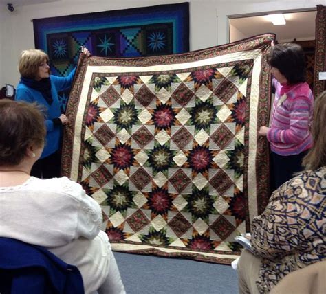 Donna R Shows Her Sophia Quilt At Jinny Beyer Club Quilts Diy Crafts