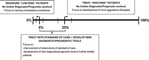 Threshold Model Of Medical Decision Making Illustrating Three Different