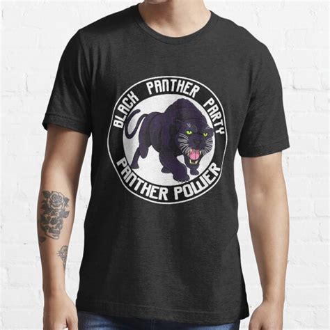 Black Panther Party Logo T Shirt For Sale By Nosek1ng Redbubble