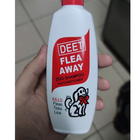 Deet Flea Away Dog Shampoo 120ml Anti Flea Kuto Lice Pulgas