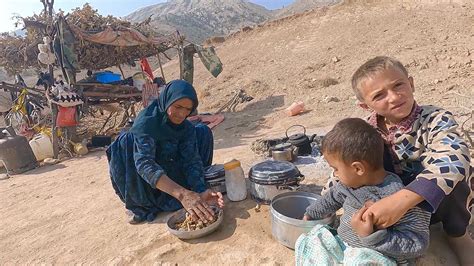 Baking Bread Called Gerda Nomadic Lifestyle Of Iran YouTube