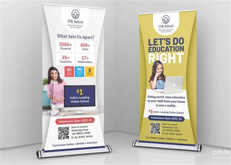 Flex Roll Up Standee Printing Services For Advertising At Rs 1150