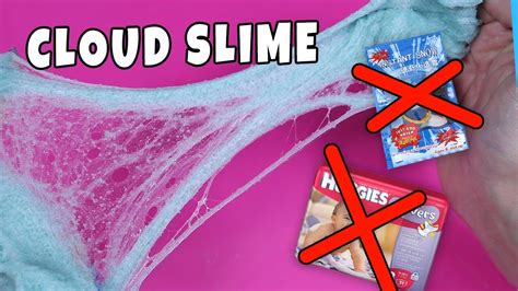 Cloud Slime Recipe Without Instant Snow - Banana-breads.com