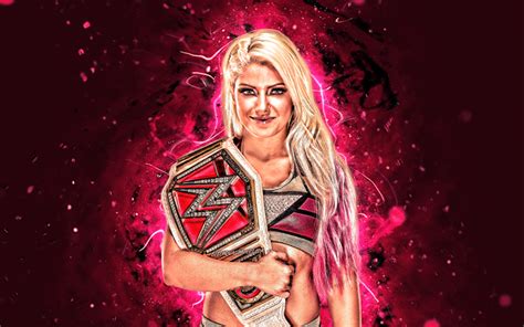 Download Wallpapers Alexa Bliss 4k American Wrestlers Wwe Wrestling