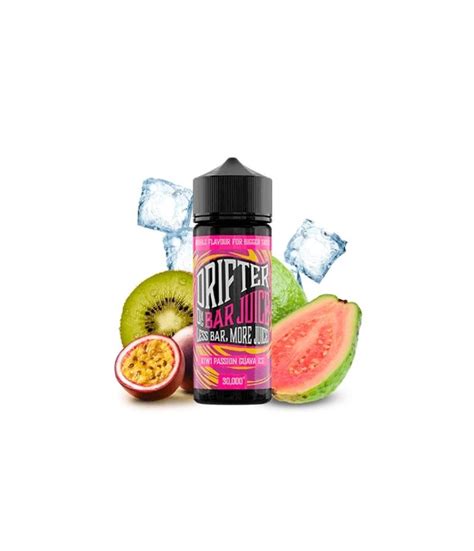 Juice Sauz Drifter Bar Kiwi Passion Guava Ice 24ml Longfill