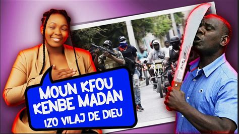 Ariel Merite yon ban bwa kalePèp Kafou Kenbe madam Izo Yo koupe fèy