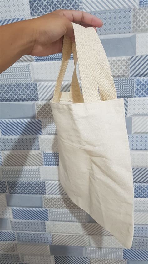 Sacola Ecobag de Algodão Cru 30x35 Lisa para Estampar bordar