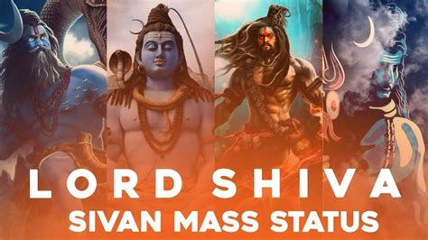 Lord Shiva Mass Status Tamil 🙏 Sivan Tamil Status Omnamashivaya Shiva