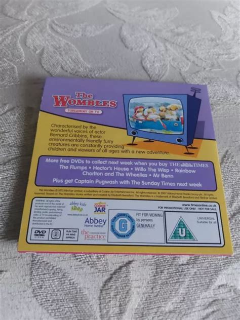 The Wombles Tobermory On Tv The Sunday Times Promo Dvd Excellent