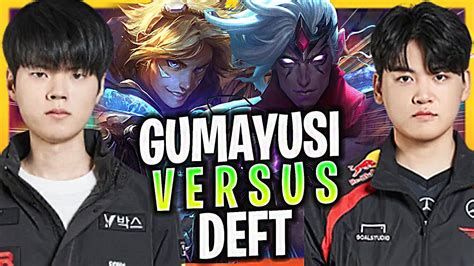 T Gunayusi Vs Kt Deft T Gumayusi Plays Varus Adc Vs Kt Deft Ezreal