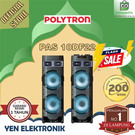 Jual Speaker Polytron Pas 10df22 Bluetooth Speaker Aktif Karaoke 10