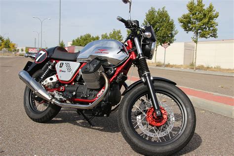 Prueba Moto Guzzi V Racer Cafe Racer A La Italiana