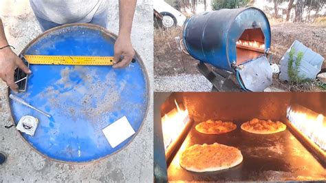 Diy Pizza Oven From Barrel Youtube