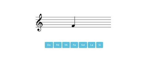 Apprendre à reconnaître le positionnement des notes sur la clef de Sol