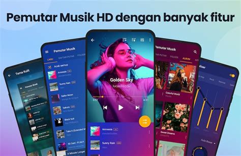 9 Aplikasi Musik Offline Android Terbaik Punya Banyak Fitur