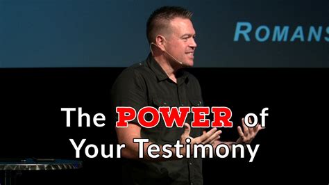 The Power Of Your Testimony Sermon C3 Church Naples Fl